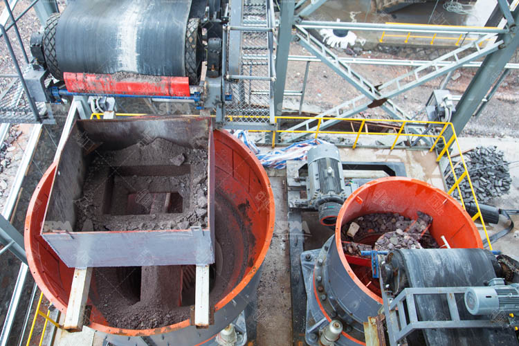 cone crusher feed port