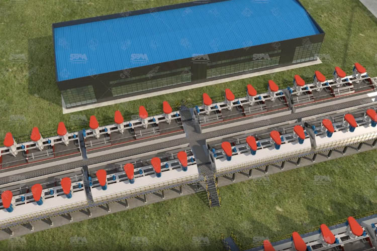 4 этапа обогащения индонезийской медно-золотой руды