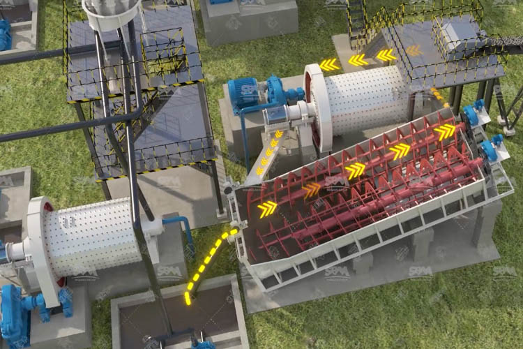 4 этапа обогащения индонезийской медно-золотой руды