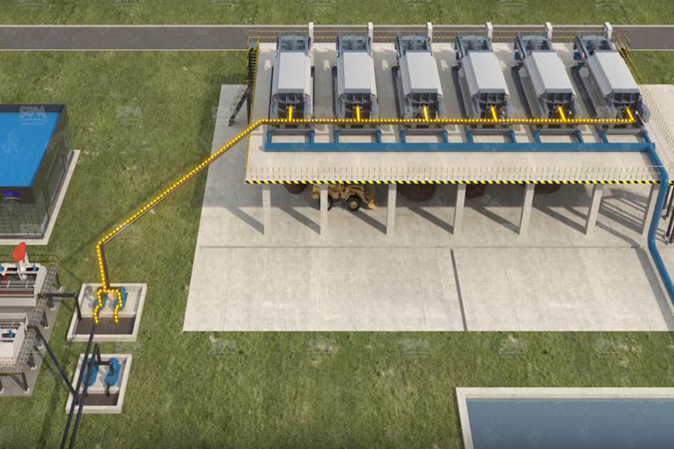 4 этапа обогащения индонезийской медно-золотой руды