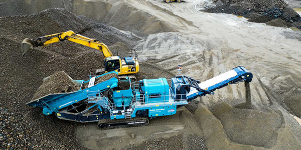 Мобильная дробилка Terex