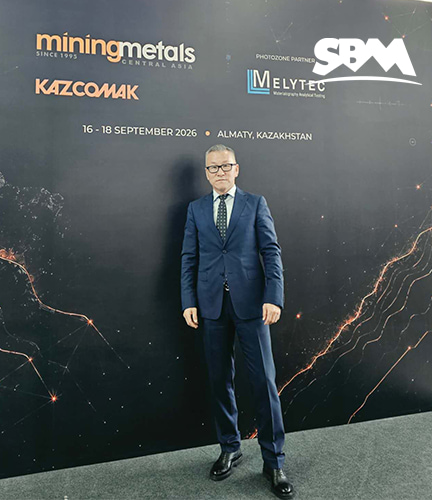 SBM на выставке Mining & Metals Central Asia 2026 — ждем вас на стенде 9-060/1